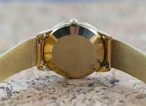 Thumbnail von Omega Genève Dress Watch | 14702 | Automatic | Papers 1966 | orig. Goldbracelet
