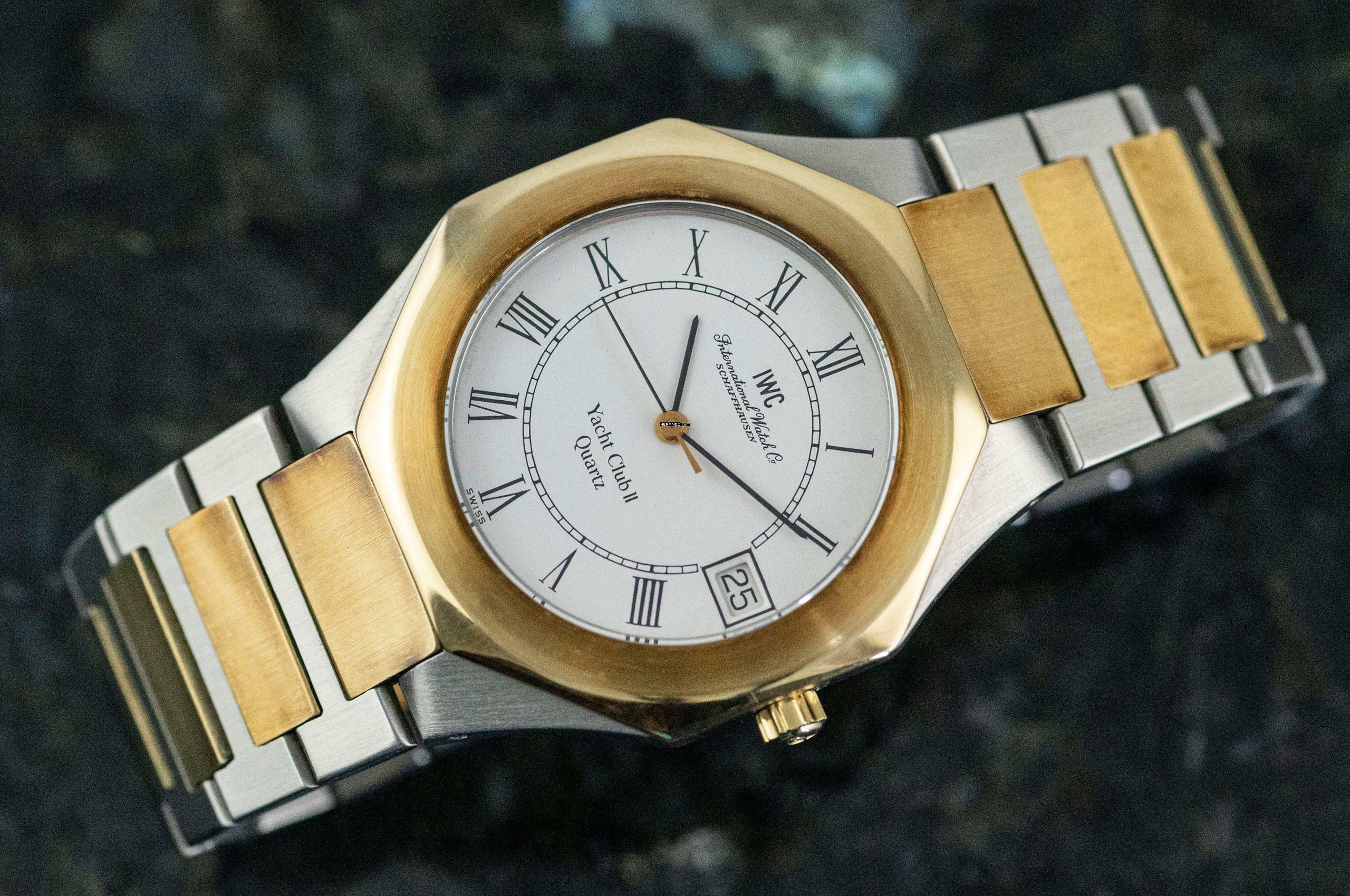 IWC Yacht Club II | Vintage 3311 | white dial | Steel & Gold