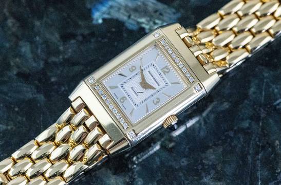  Jaeger-LeCoultre Reverso Lady Joaillerie Diamond | 267.1.86 | Full Set 2001 | Yellowgold 