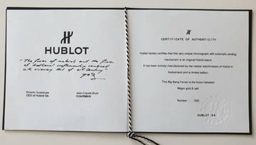 Thumbnail von Hublot Big Bang Ferrari Magic Gold ref. 401.MX.0123.VR - LC100 - full set </h1>