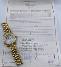 Thumbnail von Chopard Happy Sport Yellwogold 18Kt. Factory Diamonds Quartz with Papers Top Condition </h1>