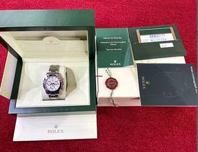 Thumbnail von Rolex Daytona White APH Dial NEW,UNWORN FULLY STICKERS+QR Code Full Set box+papers - long clasp