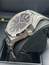 Thumbnail von Audemars Piguet Royal Oak Oak-Steel 41mm Black Dial Box&Papers NEW