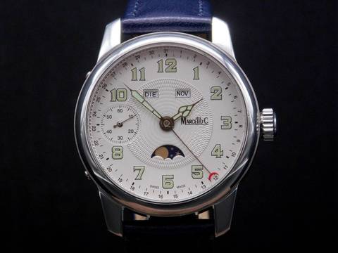  Marcello C. Triple Date Mondphase Handaufzug ETA 6497 </h1> 