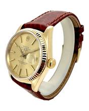 Thumbnail von Rolex Datejust 36 mm 18k Gold Referenz 16018 </h1>