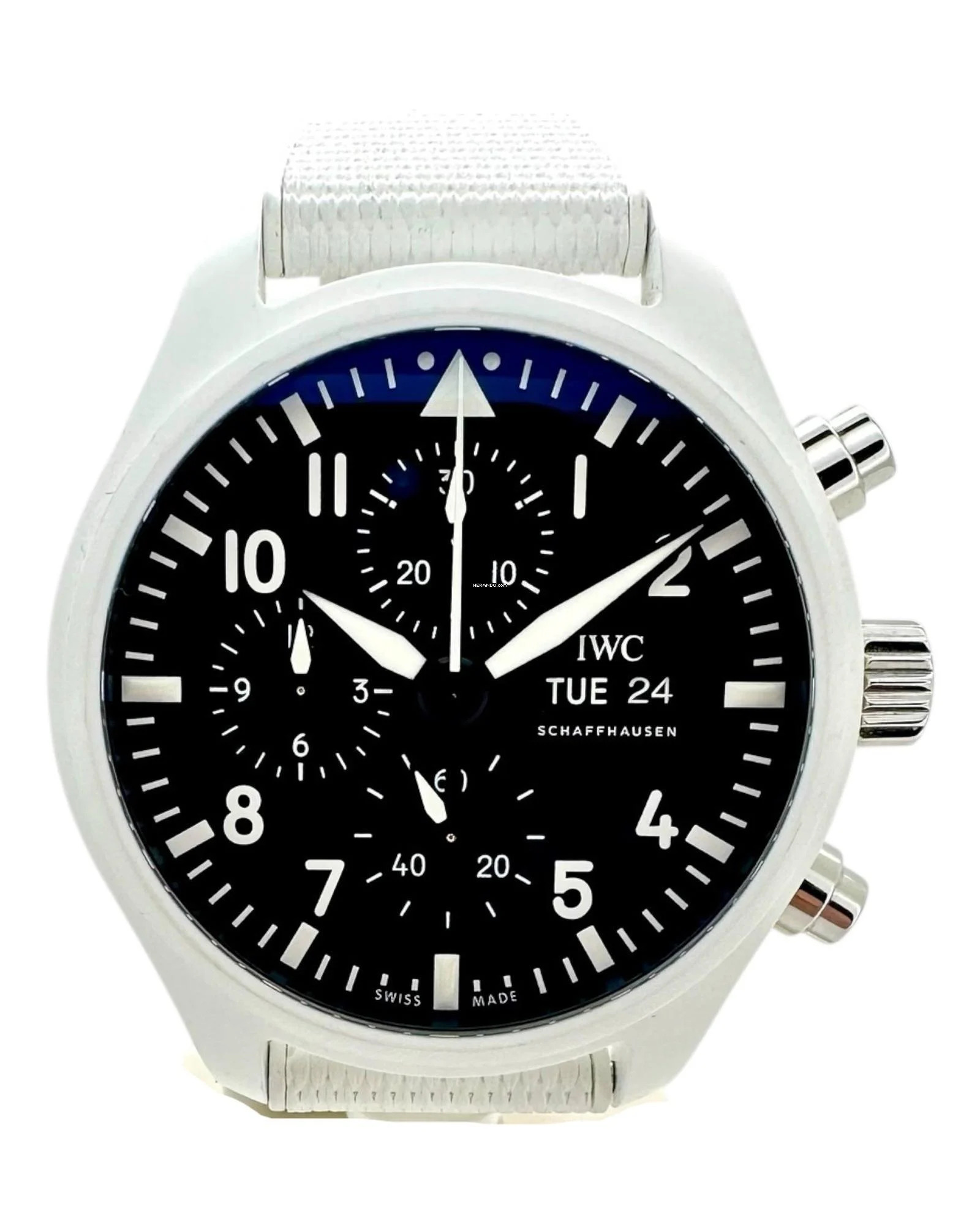 IWC Fliegeruhr Chronograph Top Gun Fliegerchronograph Top Gun Lake Tahoe Referenz IW389105 </h1>