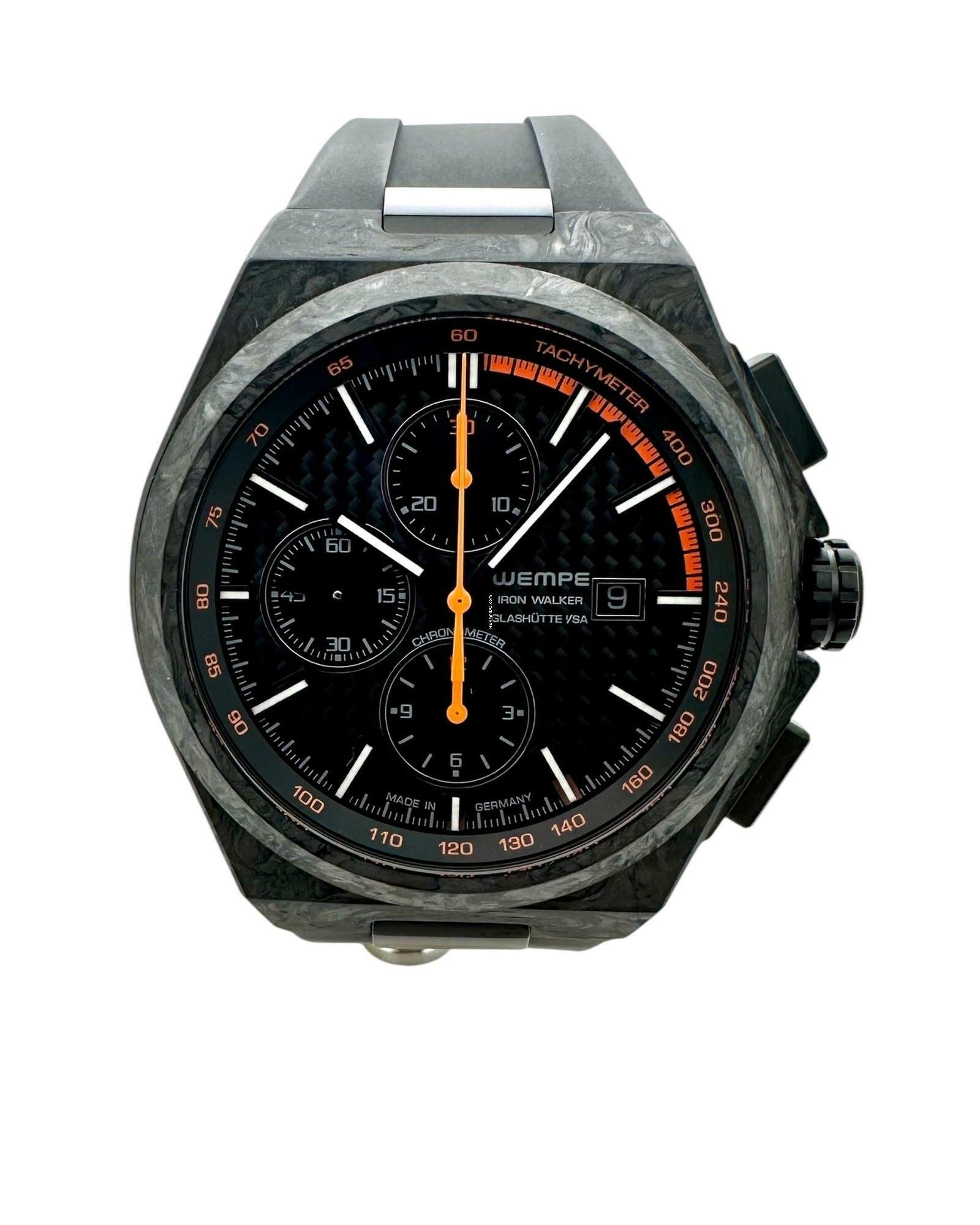Wempe Iron Walker Carbon Limited 75 Referenz WI690011