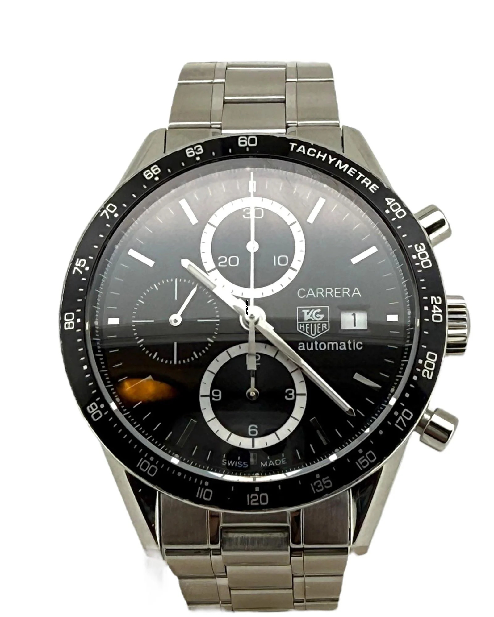 TAG Heuer Carrera Calibre 16 Chronograph 41 mm Date Automatic Ref.: CV2010