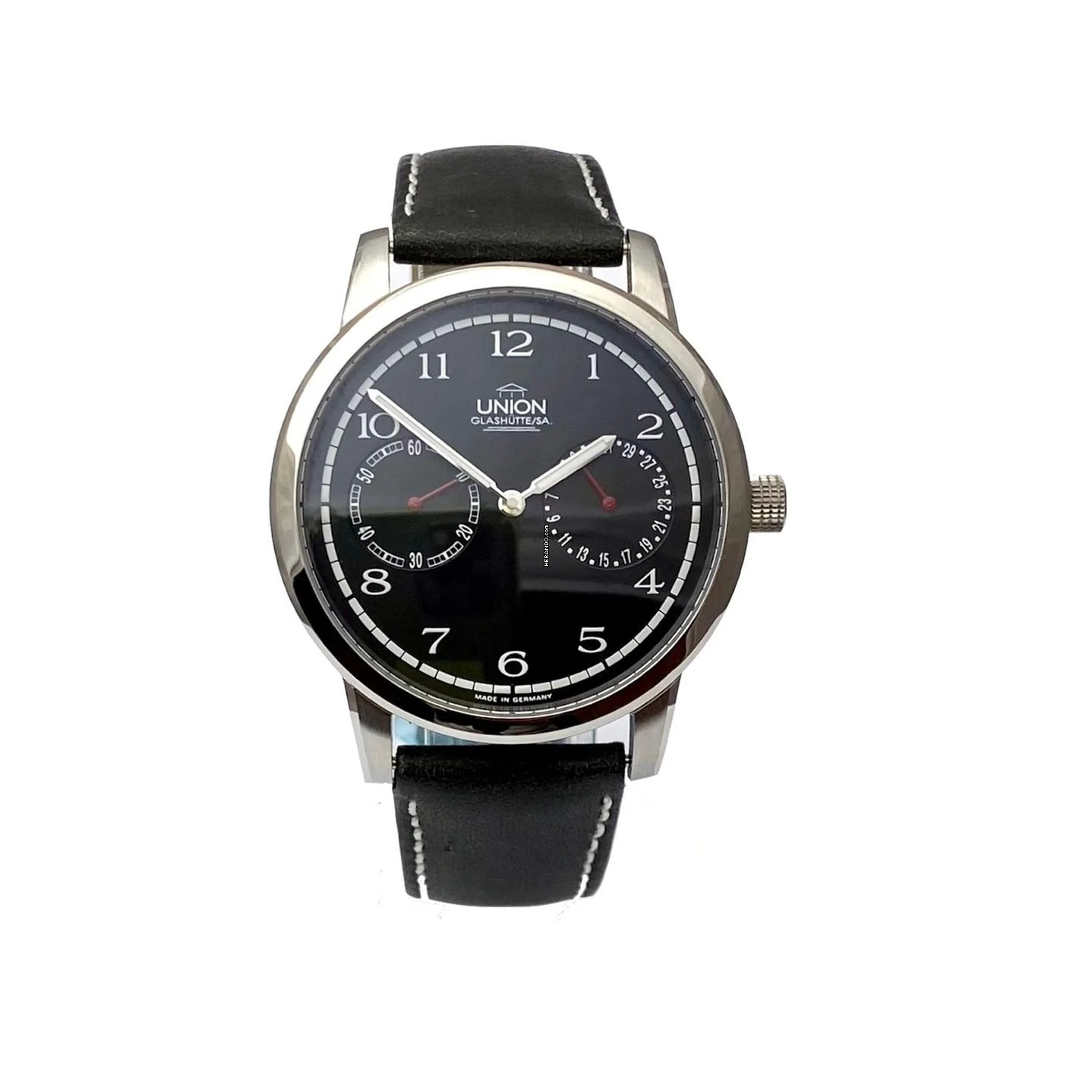 Union Glashütte Jubiläums-Uhr 111 Limited Kal. 26 Zeigerdatum Pointer Date </h1>