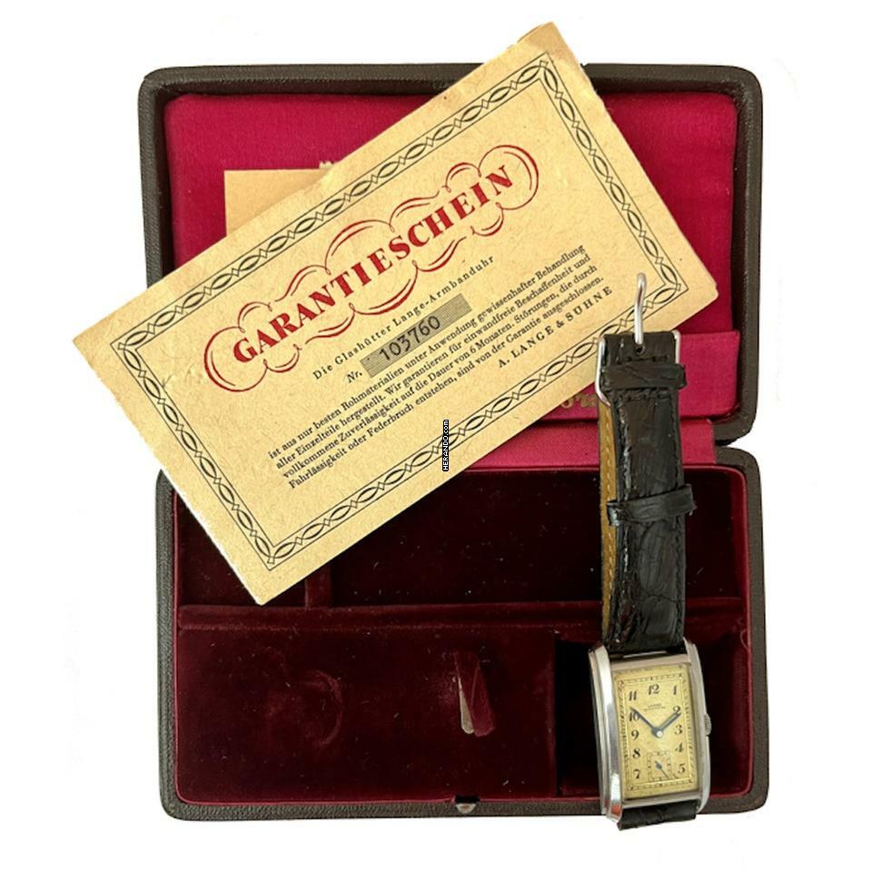 A. Lange & Söhne Vintage Edelstahl 1943 </h1>