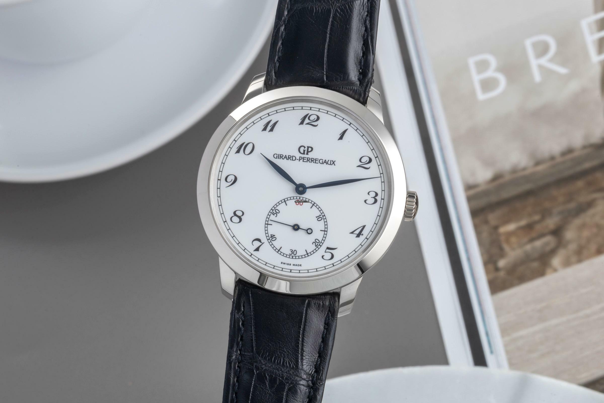 Girard Perregaux 1966 Small Seconds 1966 18k Weissgold Ref. 49534-53-711-BK6A