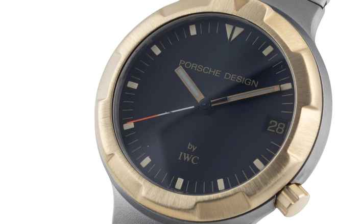  IWC Porsche Design Ocean 500 Titan / Gold Automatik Herrenuhr Ref. IW350302  