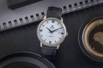 Thumbnail von Omega De Ville Prestige 18k Weissgold Automatik Herren Ref. 424.53.40.20.04.001 B&P 2023