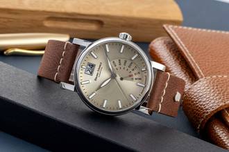 Thumbnail von Bruno Söhnle Pesaro Glashütte Pesaro I Stahl Quarz Herrenuhr Ref. 17-13073-841 B&P