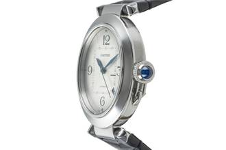 Thumbnail von Cartier Pasha 41 Automatik Datum Stahl Herrenuhr Ref. WSPA0010 Papiere 2021
