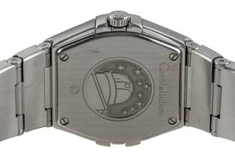 Thumbnail von Omega Constellation Quartz Edelstahl MOP Diamant Quarz Damen Ref. 123.10.27.60.57.002