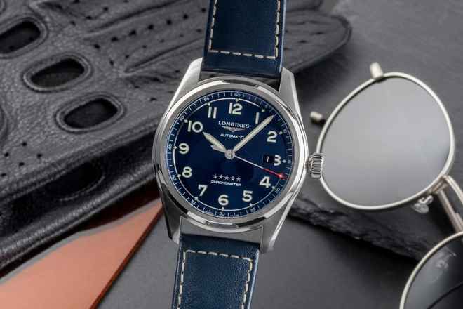  Longines Spirit Automatik Stahl Herrenuhr Ref. L3.811.4.93.0 Box & Papiere 2021  