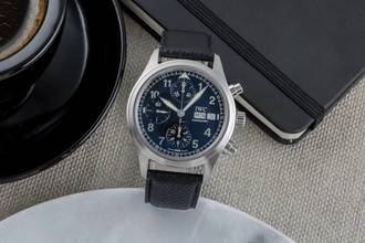 Thumbnail von IWC Fliegeruhr Chronograph Fliegerchronograph Chronograph Stahl Automatik Herrenuhr Ref. IW370618