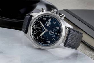 Thumbnail von IWC Fliegeruhr Chronograph Fliegerchronograph Chronograph Stahl Automatik Herrenuhr Ref. IW370618