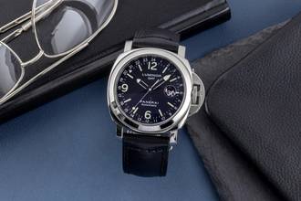 Thumbnail von Panerai Luminor GMT Automatic Edelstahl Herrenuhr Ref. PAM00063