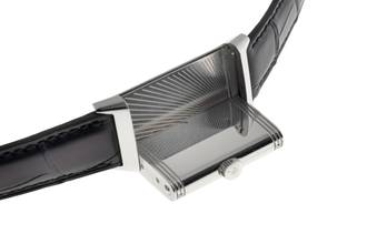 Thumbnail von Jaeger-LeCoultre Reverso Lady Stahl Quarz Diamonds Damenuhr Ref. Q3288420 201.8.47