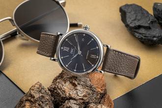 Thumbnail von IWC Portofino Automatic 37 Diamanten Automatik Stahl Herrenuhr Ref. IW458603