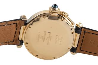 Thumbnail von Cartier Pasha De Cartier Mondphase 18K (0,750) Gold Herrenuhr Ref. 30001