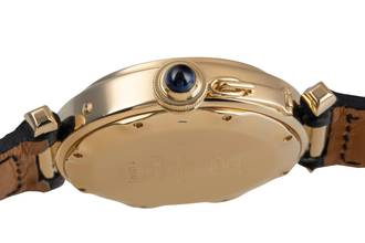 Thumbnail von Cartier Pasha De Cartier Mondphase 18K (0,750) Gold Herrenuhr Ref. 30001
