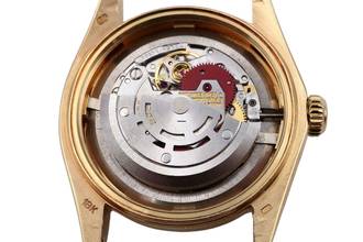 Thumbnail von Rolex Oyster Perpetual 31 18k (0,750) Gold Automatik Damenuhr Ref. 6751