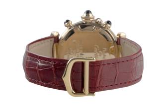 Thumbnail von Cartier Pasha 18K (0,750) Gold Chronograph Datum Damenuhr Ref. W3012051