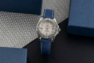 Thumbnail von Breitling Colt Oceane Stahl Quarz Damenuhr Ref. A77380-178 Box & Papiere 2006