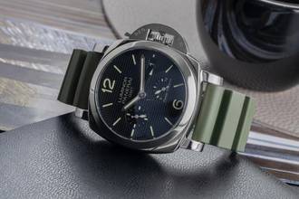 Thumbnail von Panerai Luminor 1950 3 Days GMT Power Reserve Automatic Stahl Ref. PAM00537