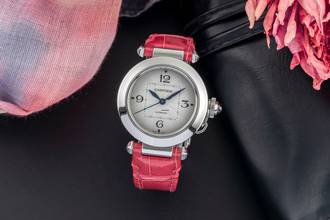 Thumbnail von Cartier Pasha de Cartier Herrenuhr Automatik Stahl Damenuhr Ref. WSPA0012