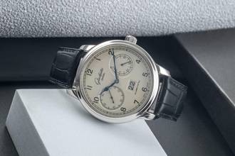 Thumbnail von Glashütte Original Senator Observer Automatik Stahl Herren Ref. 100-14-05-02-05