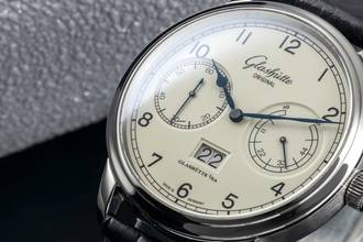 Thumbnail von Glashütte Original Senator Observer Automatik Stahl Herren Ref. 100-14-05-02-05