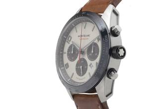 Thumbnail von Montblanc Timewalker Cappucino Panda Dial Chronograph Ref. 118491 Limitiert