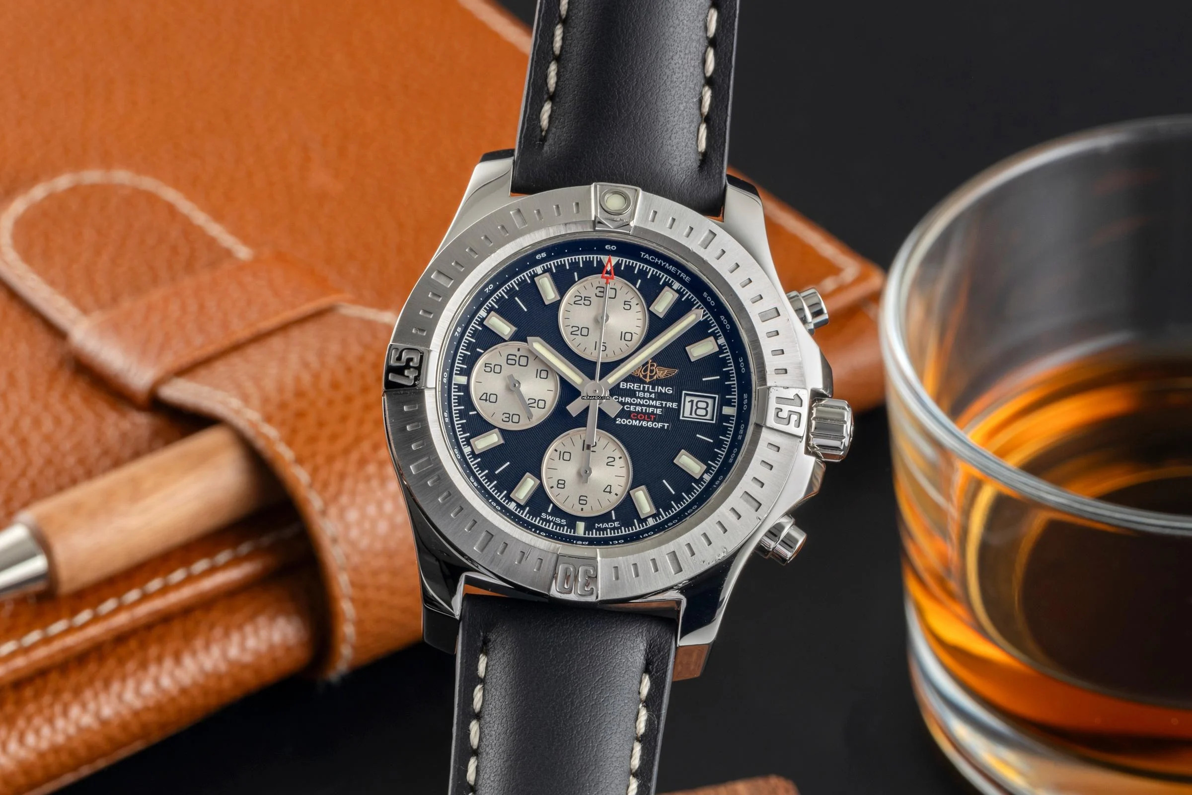 Breitling Colt Chronograph Automatic Edelstahl Automatik Herrenuhr Ref. A13388