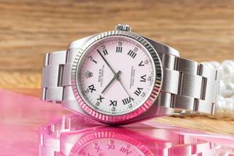 Thumbnail von Rolex Oyster Perpetual 36 Diamond Dial Stahl / Weissgold Ref. 116034 B&P 2008