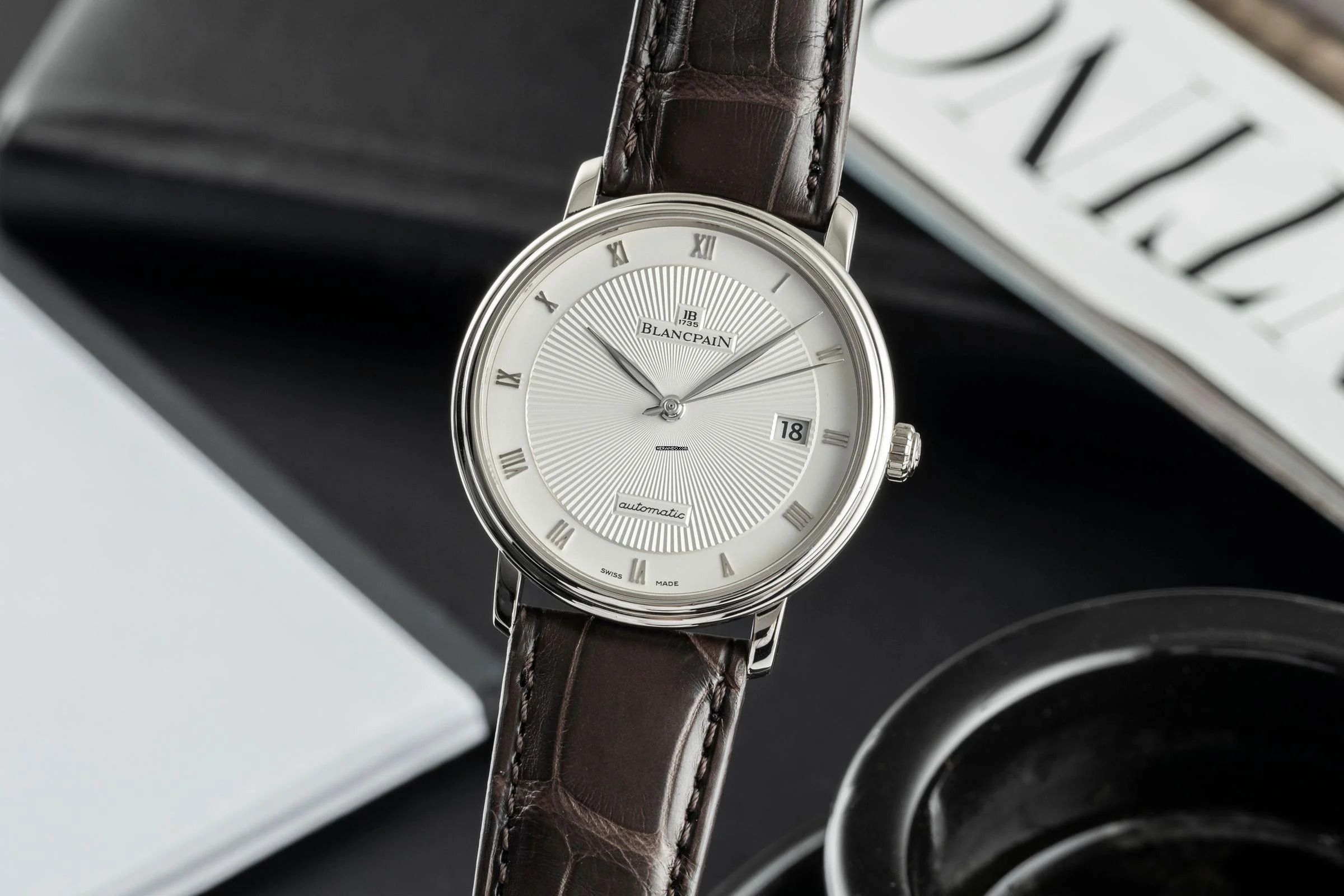 Blancpain Villeret Ultraflach Ultra Slim 18k Soleil 270th Anniversary Ref. 6223A-1542-55B