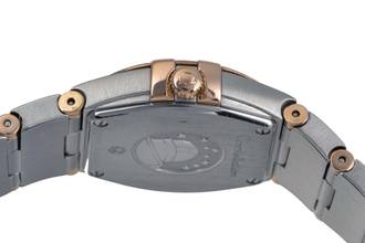 Thumbnail von Omega Constellation Quartz Stahl / Gold Quarz Diamonds Ref. 123.20.24.60.63.001 Papers