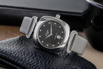 Thumbnail von Glashütte Original Pavonina Stahl Quarz Damenuhr Ref. 03-01-06-12-02 Box & Papiere 2014