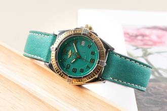 Thumbnail von Breitling Wings Lady Cockpit Stahl Gold Damenuhr Ref. D67050 Papiere 1997