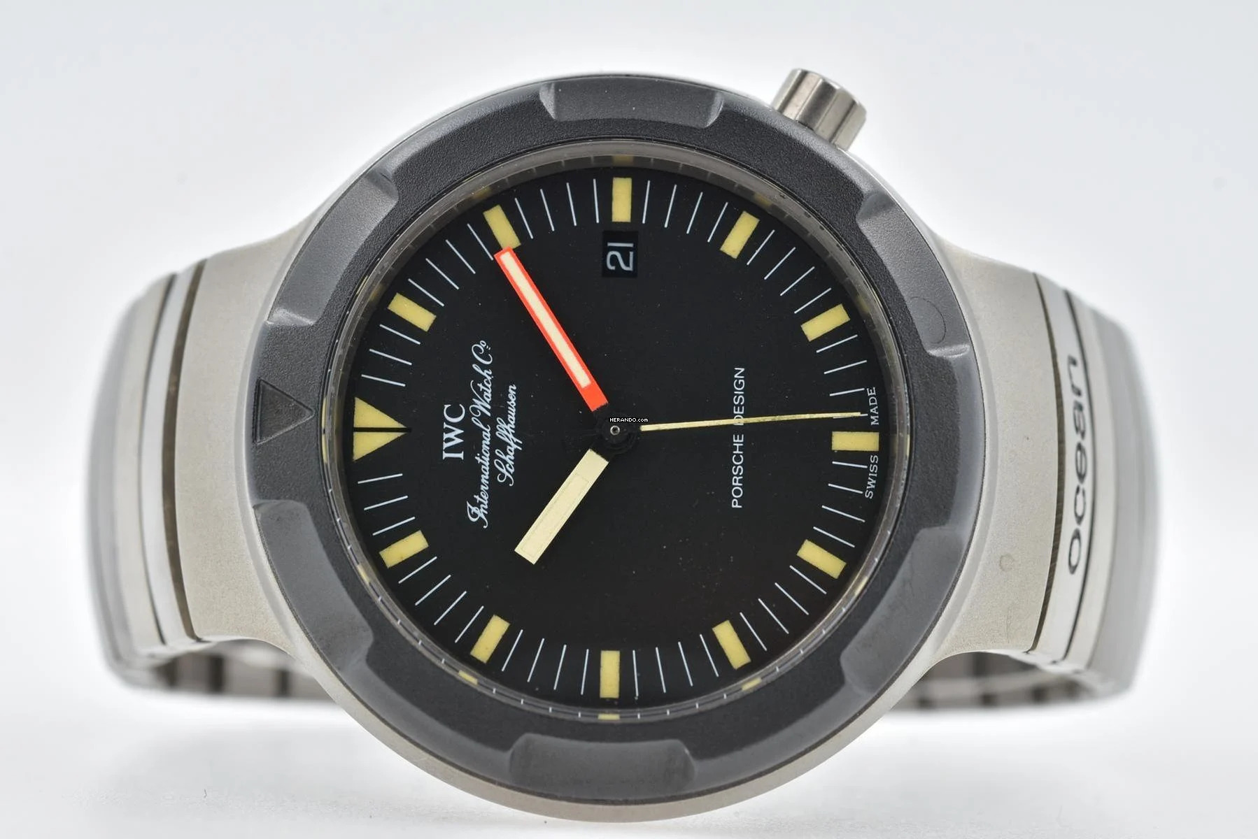 IWC Porsche Design Ocean 2000 BUND IW3509 Stammbuchauszug Box Papiere - SET </h1>