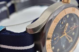 Thumbnail von Omega Seamaster Professional Chronograph Titan / 18k Gold 2297 </h1>