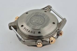 Thumbnail von Omega Seamaster Professional Chronograph Titan / 18k Gold 2297 </h1>