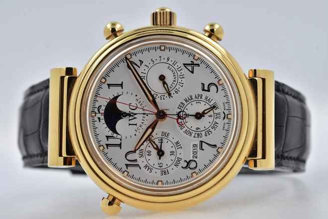  IWC Da Vinci Perpetual Calendar Ewiger Kalender Rattrapante 18k Rose Gold IW3754 </h1> 