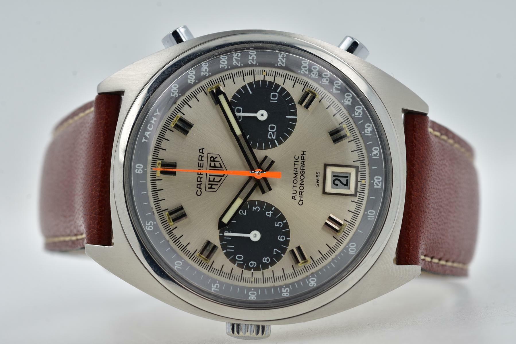 Heuer Carrera Chronograph 1153S Vintage </h1>