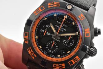 Thumbnail von Breitling Chronomat 44 Raven Chronograph Blacksteel Raven MB0111C2