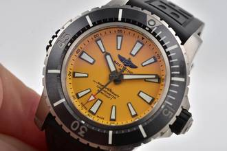 Thumbnail von Breitling Superocean 48 Yellow Dial E17369241I1S1 Titanium