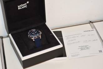 Thumbnail von Montblanc 1858 GMT Blue Dial 129617 </h1>
